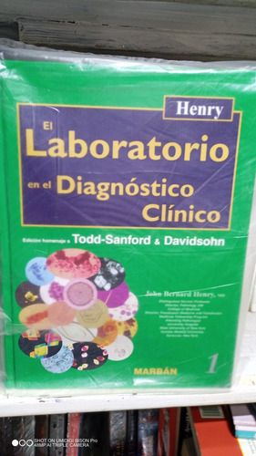 Libro El Laboratorio En El Diagnóstico Clínico. John Henry