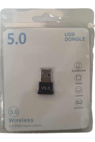 Adaptador Usb Receptor Bluetooth 5.0  Inalambrico