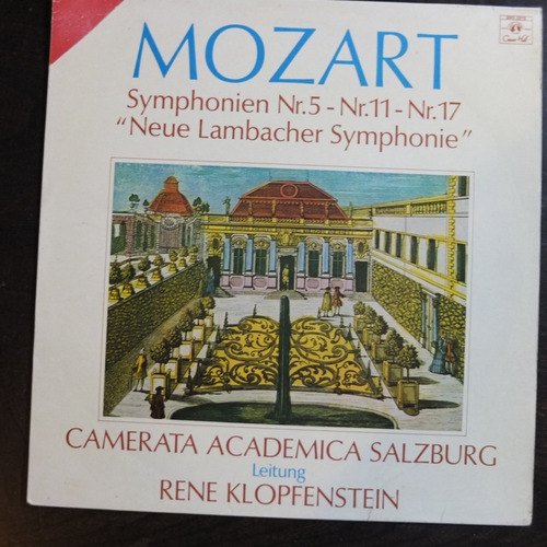 Vinilo  Mozart Symphonien N°5 N°11 N°17  Neue Lambacher Symp