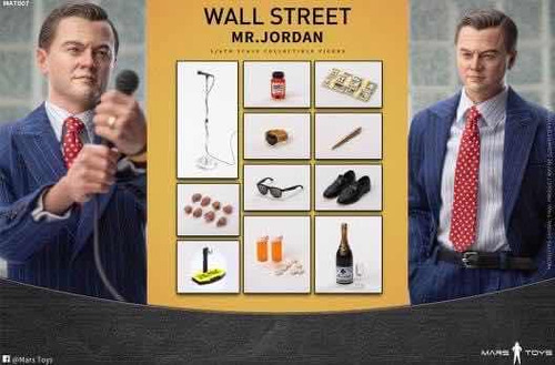 Imagen 3 de 4 de Mars Toys Wall Street Wolf Lobo Dicaprio No Hot Toys 1/6 Fpx