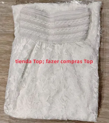 Falda De Encaje De Longitud Media For Mujer