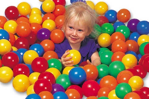 Imagen 2 de 3 de Pelotitas Plásticas Intex 100 Piezas
