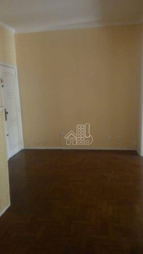 Apartamento Com 3 Dormitórios À Venda, 94 M² Por R$ 490.000,00 - Icaraí - Niterói/rj - Ap3550