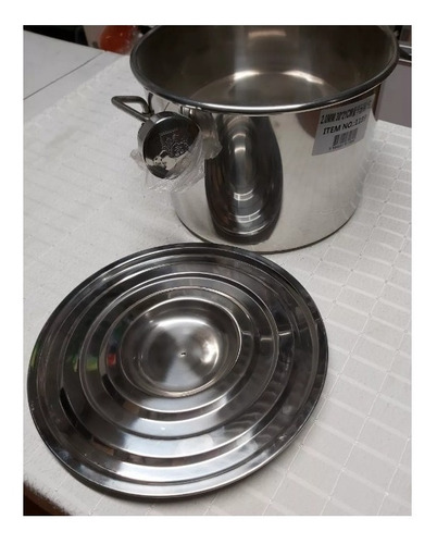 Olla Acero Inoxidable 30 Litros Espesor 2.0mm