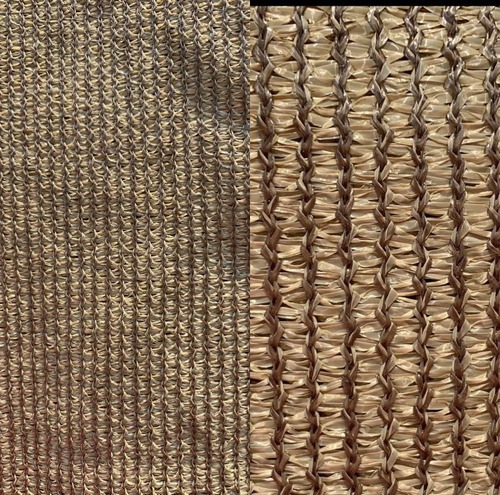 Malla Sombra 2.3 x 6.8 Mts Beige Reforzada