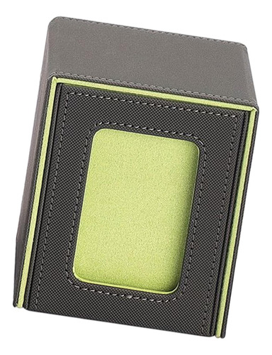 Caja Protectora Para Almacenamiento De Tarjetas De Pu, Verde