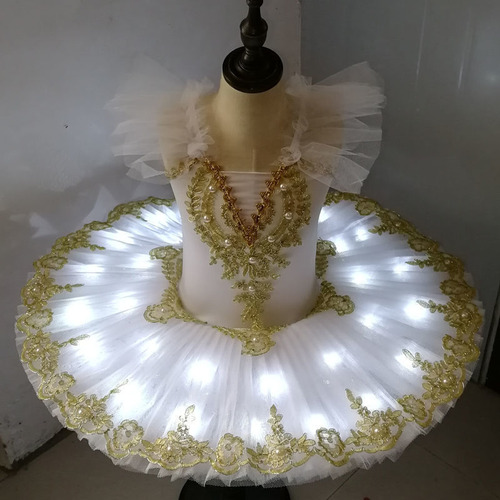 Faldas De Ballet Luminosas Para Niñas, Trajes De Baile