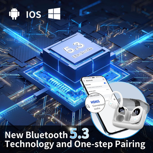 Audífonos Inalámbricos Aptkdoe 75hrs Bluetooth 5.3 Headphone