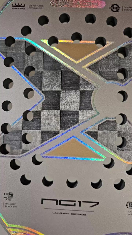 Raquete De Beach Tennis Nox Ng17 Nico Gianotti Carbono 18k Cor