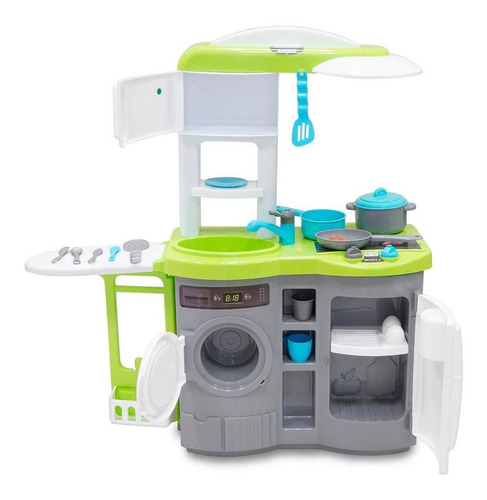 Cocinita Prisnel Cook´n Play Verde Color Verde Lima