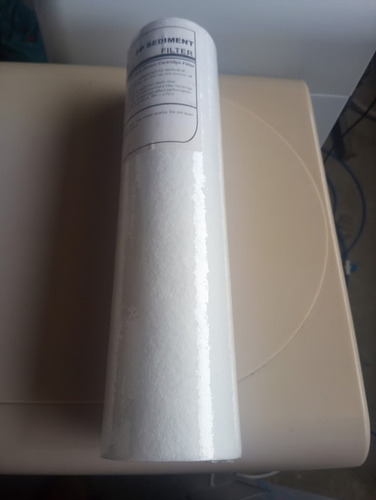 Imagen 3 de 4 de Filtro De Agua Para Sedimentos Particulas 25cm X 6,35cm