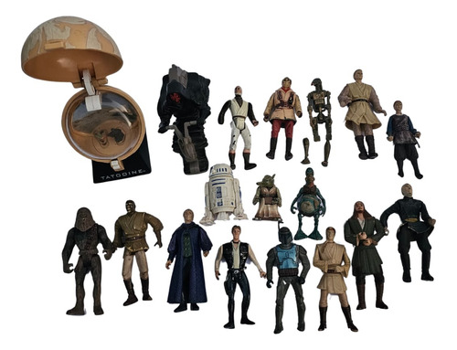 18 Figuras Juguetes Usados Con Detalles Star Wars Bootleg