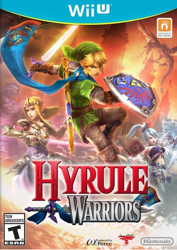 Hyrule Warriors Wii U Sellado