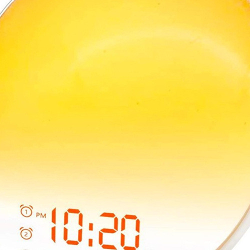 Y Despertador Led Con Alarma Suave