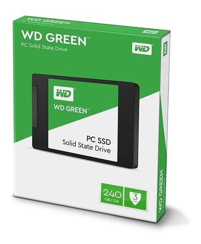 Disco sólido interno Western Digital WD Green WDS240G2G0A 240GB verde