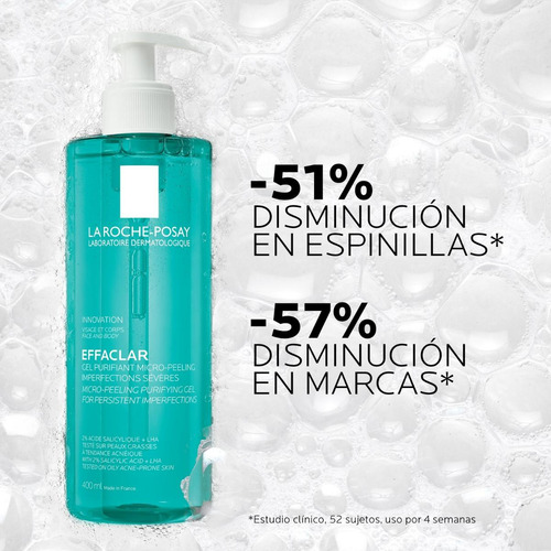 Limpiador La Roche Posay Effaclar Gel Microexfoliante Tipo de piel Grasa