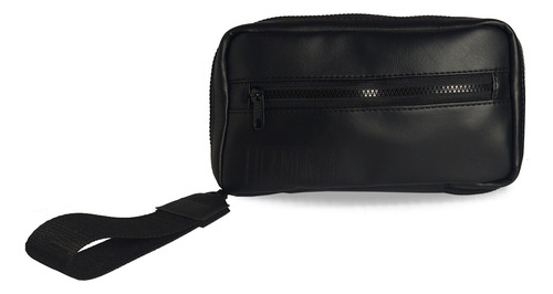 Porta Pasaporte Negro Liso