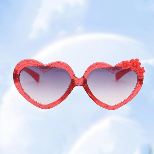 / 2 Gafas De Sol En Forma De Corazón Para Niños, Gafas