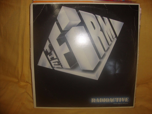 Vinilo The Firm Radioactive Maxi Single 45 Rpm D1