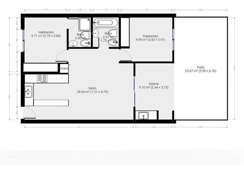 Imagen 29 de 29 de Muy Lindo Departamento De 3 Ambientes Con Jardín Y Parrilla En Venta En Pilar!!