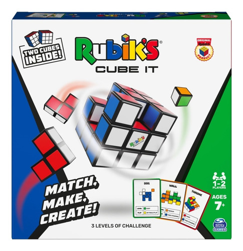 Rubik's Cube It Juego De Mesa De Secuencias Para 2 Jugadores