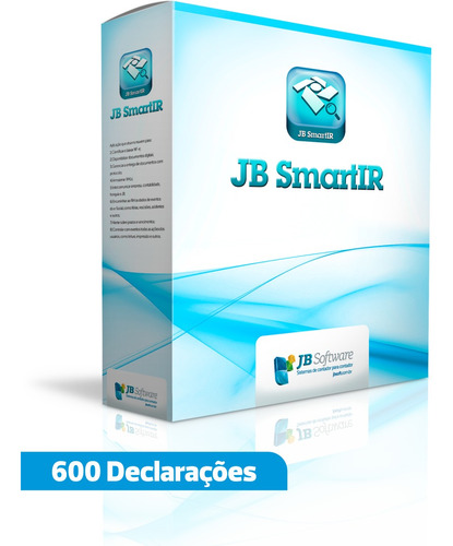 Jb Smartir - Sistema De Gestão De Dirpf - 600 Declarações