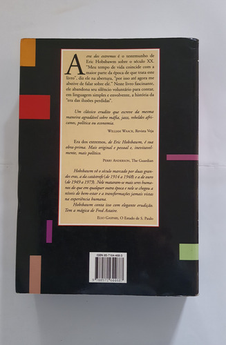 Era Dos Extremos O Breve Século Xx 1914-1991