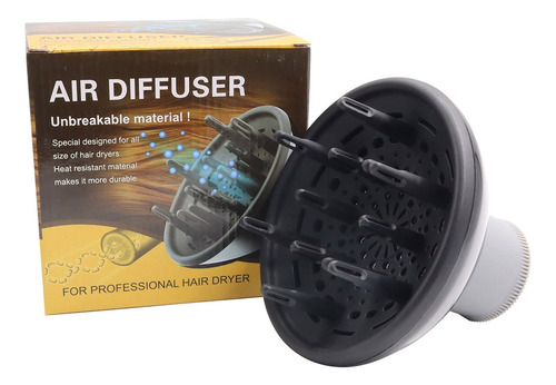                     Difusor Universal Para Secador De Pelo