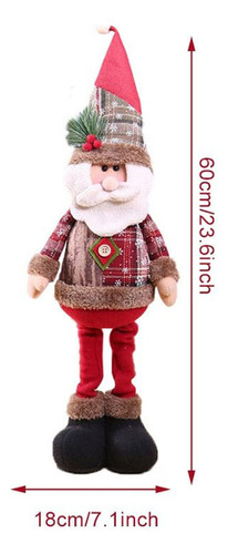 . Papá Noel Trio, Diseño Navideño De Muñeco De Nieve Con