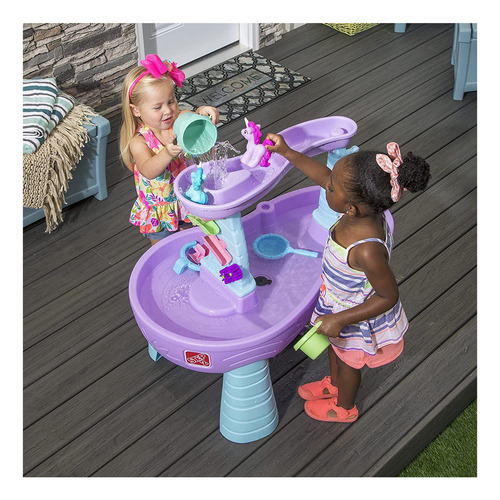 Step2 Rain Showers Unicorns Water Table | Mesa De Juego De
