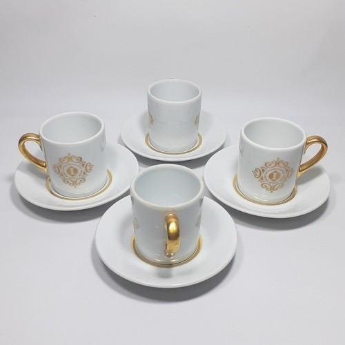 Tazas Hotel Inter Continental Fina Porcelana Bavaria (Usado)