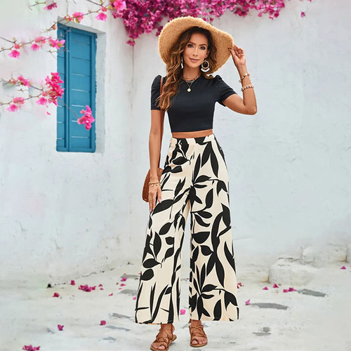 Conjunto De Moda Elegante Casual De Dos Pcs Ropa Para Mujer
