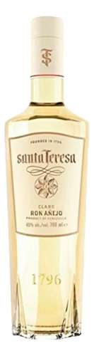 Santa Teresa Claro Ron Añejo 750ml Origen Venezuela