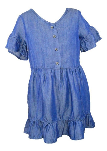 Vestido Casual De Niña Azul Crazy 8