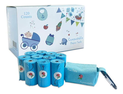 Mom Easy - Bolsa De Eliminacion De Pañales Para Bebe  Des