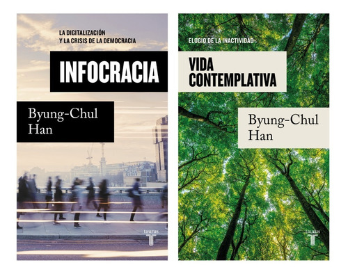 Infocracia + Vida Contemplativa - Byung-chul Han - 2 Libros