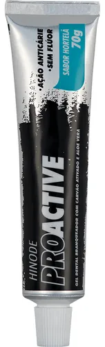 Gel Dental Blanqueador Con Carbón Activado Aloe Vera Hinode