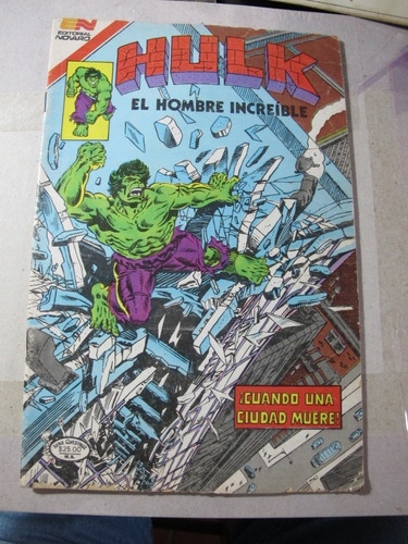 Hulk El Hombre Increible # 87 Ed. Novaro Avengers  1983