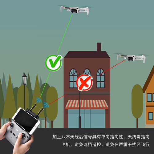 Para Dji Neo Drone Rc-n3 Antena De Control Remoto