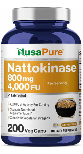 Nusapure Nattokinase - Unidad a $198000