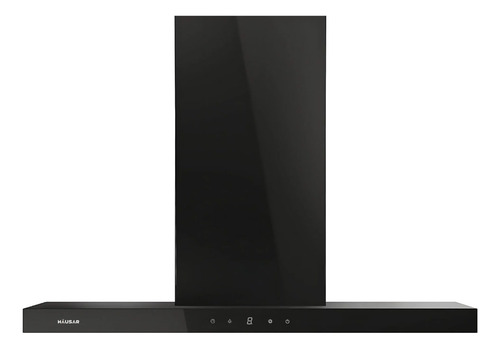 Campana Cocina Negra Moderna Extractor Hausar Sensor Filtros Negro