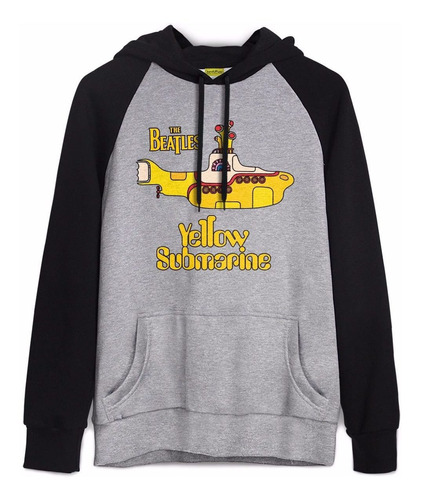 Blusa De Moletom The Beatles Yellow Submarine Oficial