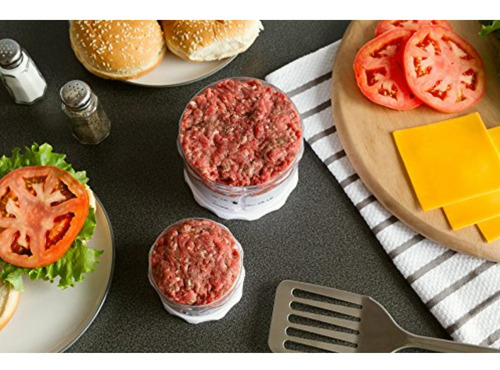 Kitchenart Pieza Que Se Ajustable A Una Hamburguesa De 2