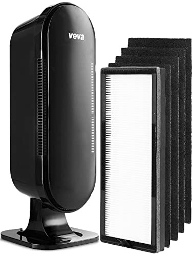 Veva 8000 Purificador De Aire Negro Para Casa, Riwke