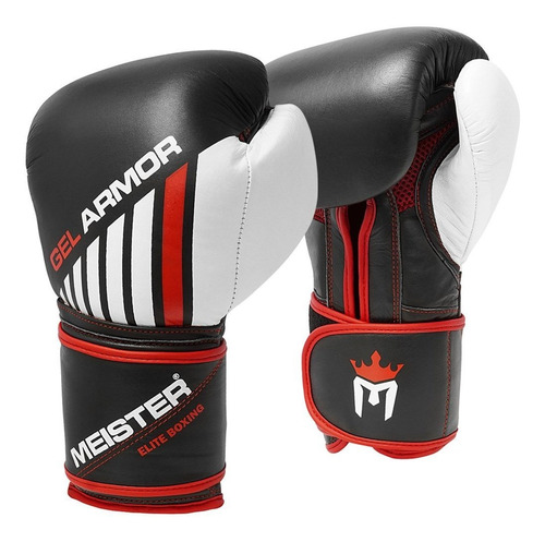 Guantes De Boxeo Meister Gel Armor 16oz  De Entrenamient Bxg