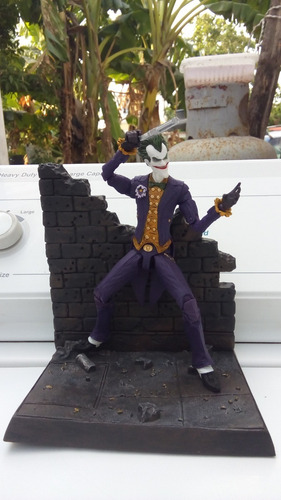 Dc Multiverse Joker Todd Mc Farlane Suelto Y Con Arma!! (Usado)