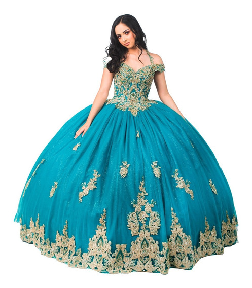 Vestido De Xv Anos Verde Esmeralda | MercadoLibre 📦