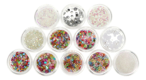 Esmalte De Uñas Con Lentejuelas Para Maquillaje De