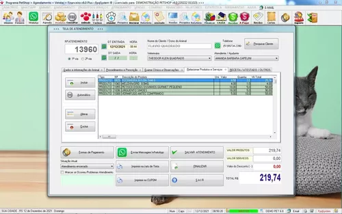 Infopet é um software para petshop, clínicas veterinária e