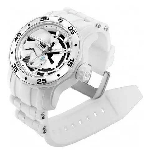 Invicta Pro Diver White Gold 23424 reloj blanco dial dorado